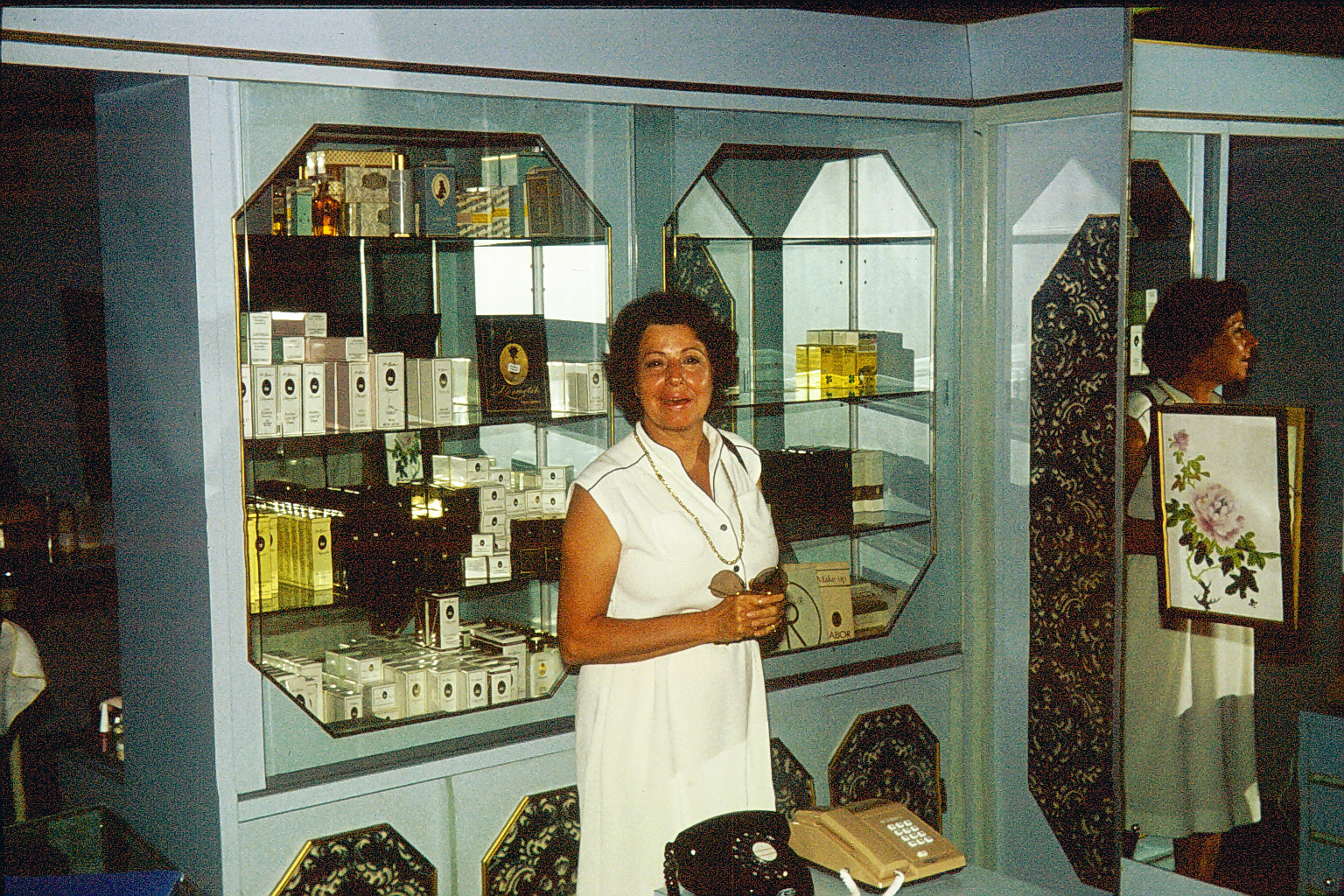 Mrs. klerk in Singapur 1981