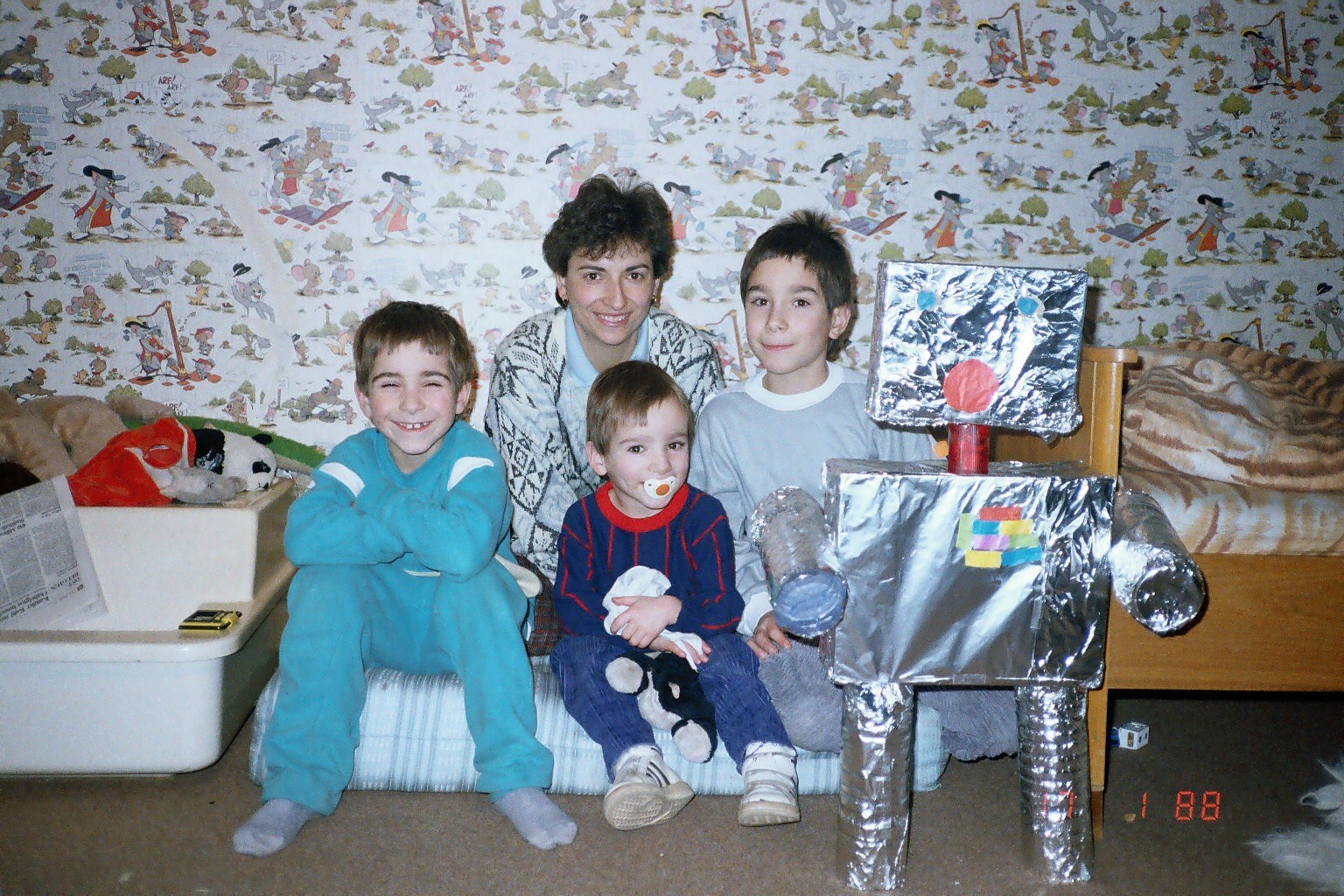 Elka im Kinderzimmer 