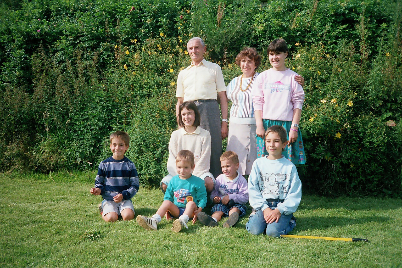 Mit den Ledwons im Garten