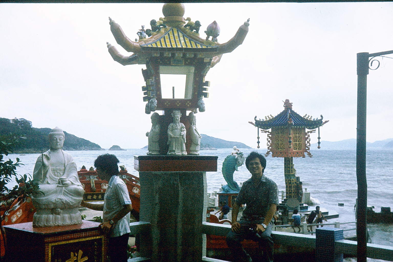 K.K. Lau auf Hong Kong island
