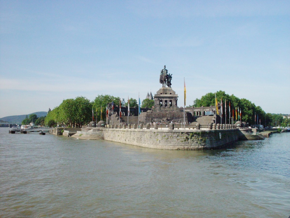 Deutsches eck Koblenz 2007