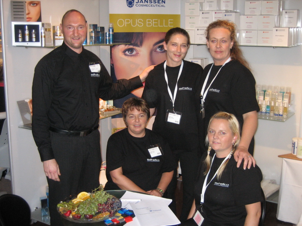 Team from Estetica at Norway Expo 