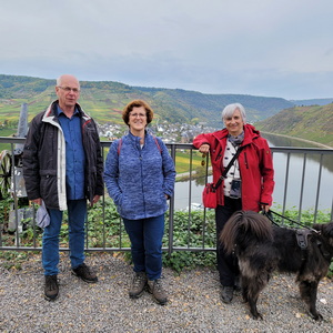 Auf Burg Metternich mit Josef und Anneliese