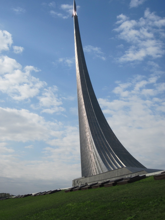 Weltraumdenkmal in Moskau 2011