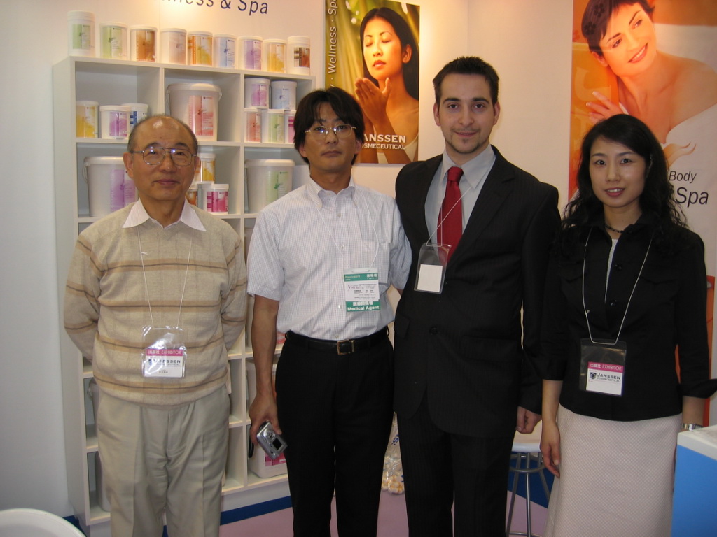 Reinhard with Yozo Nitta in Tokyo 2006