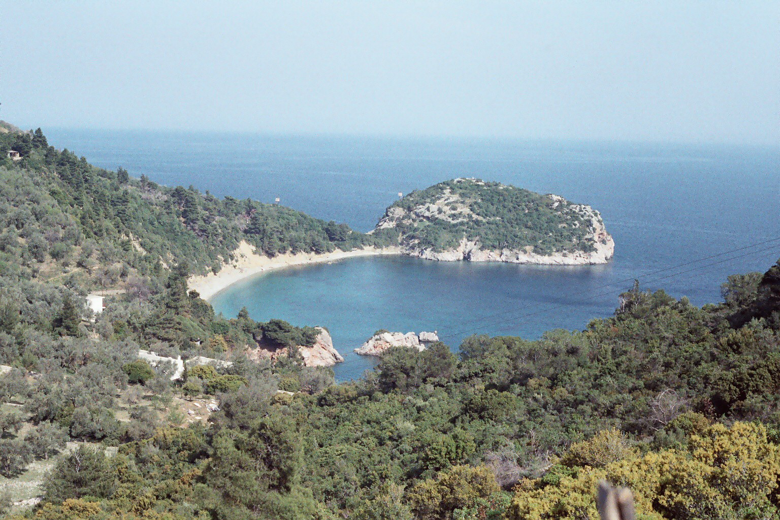 Die Inselbucht auf Skopelos