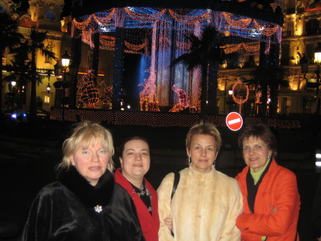 Treffen mit Lena und Tatyana in Monte Carlo