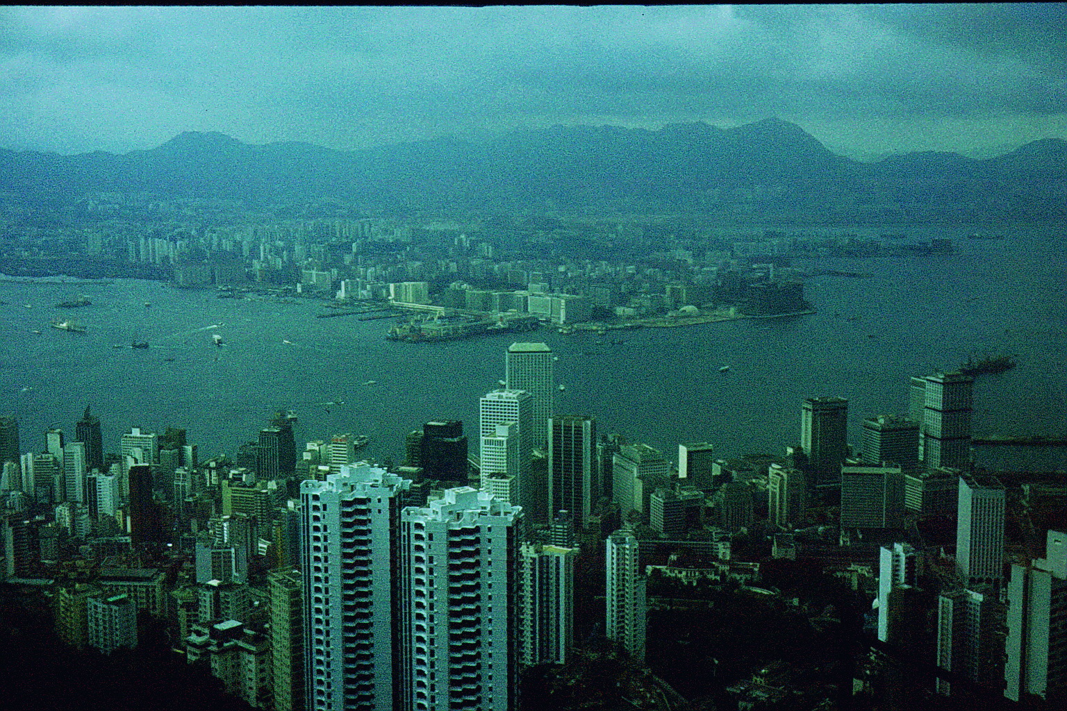 Hong Kong Skyline 1981