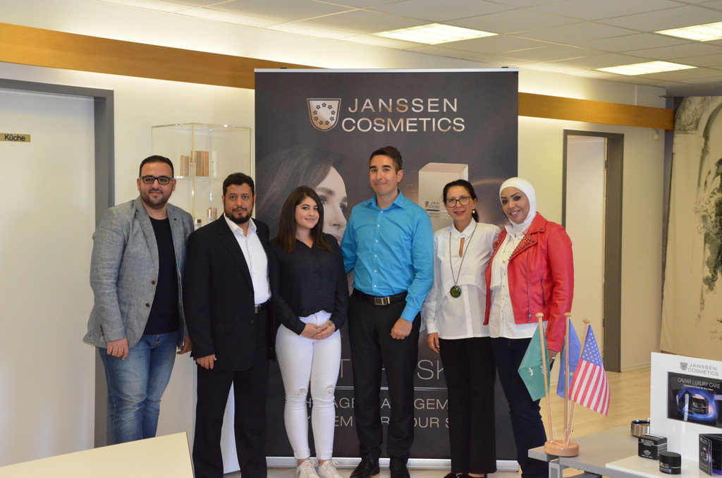 Naser al Harbi and Saudi guests in Aachen 2018