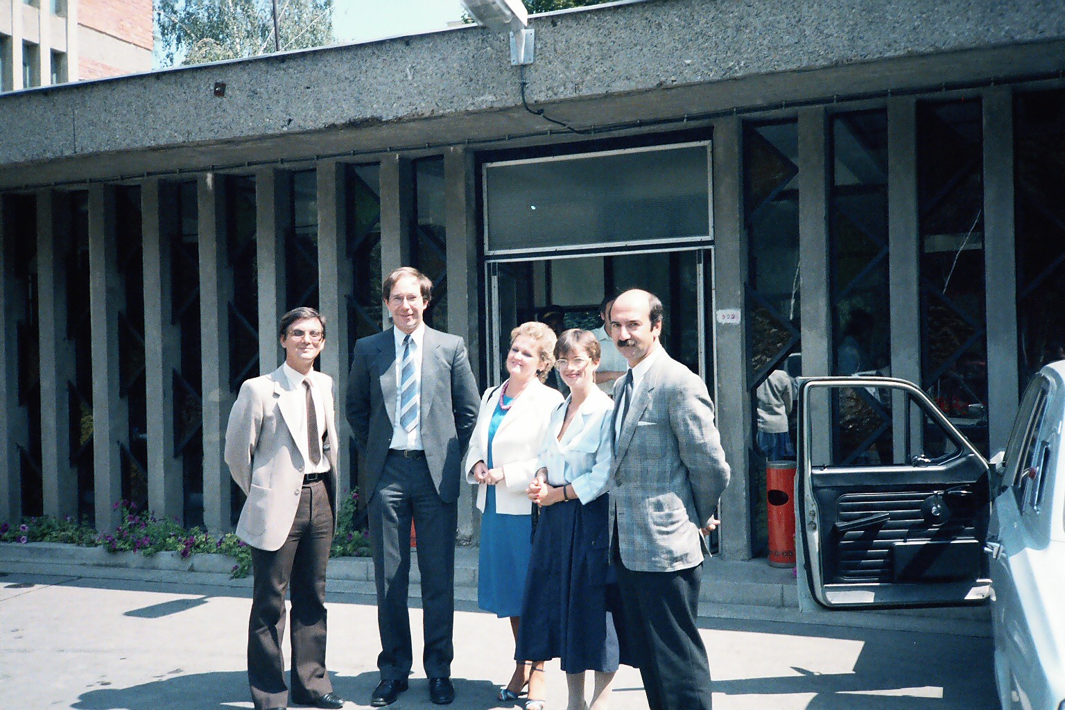 Bei Skorczynska in Breslau 1986