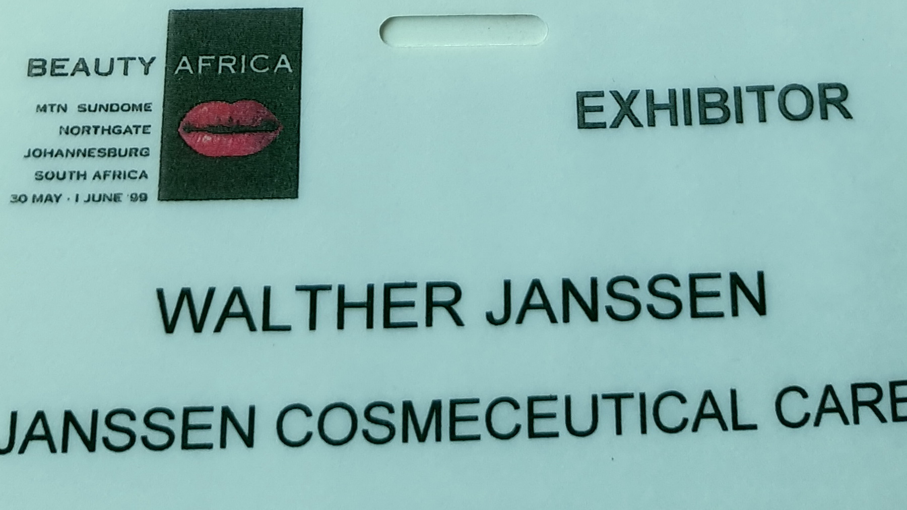 Messe Beauty Africa 1999