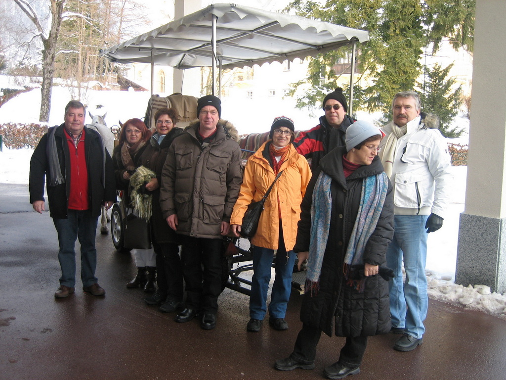 Mit Freunden in Bad Ischl 2010