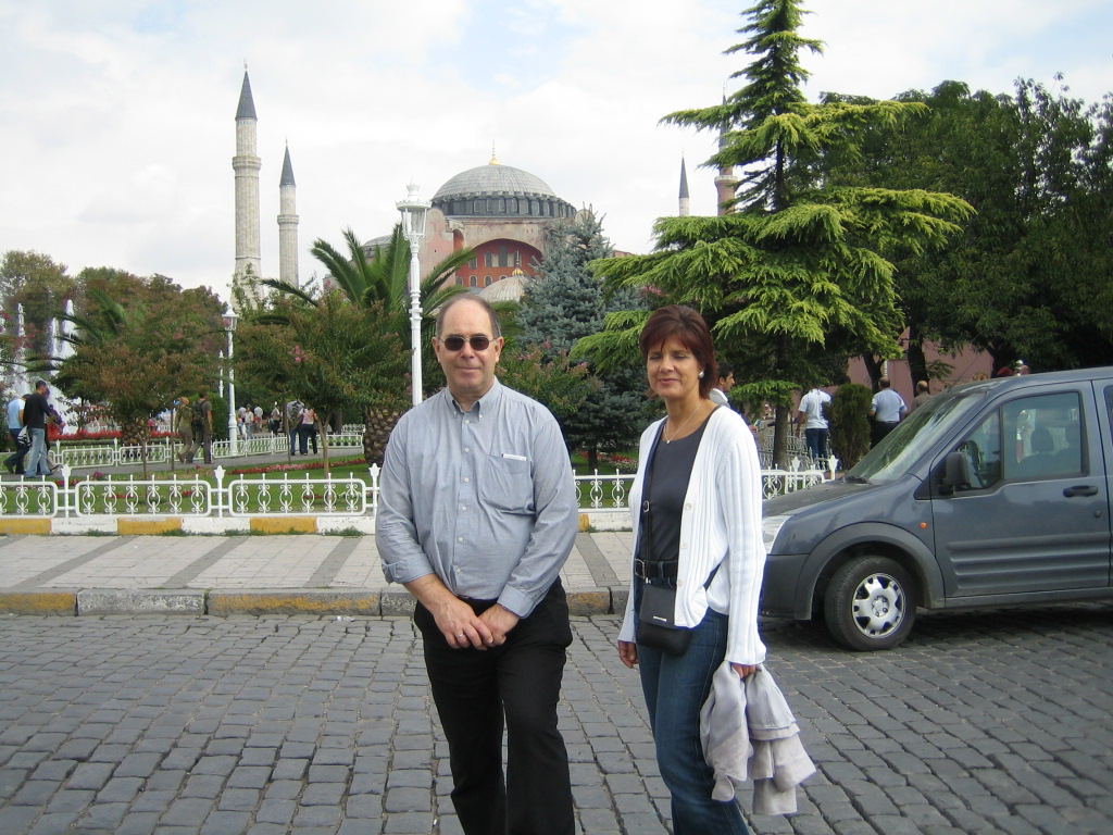 ... with Jutta in Istanbul 2005