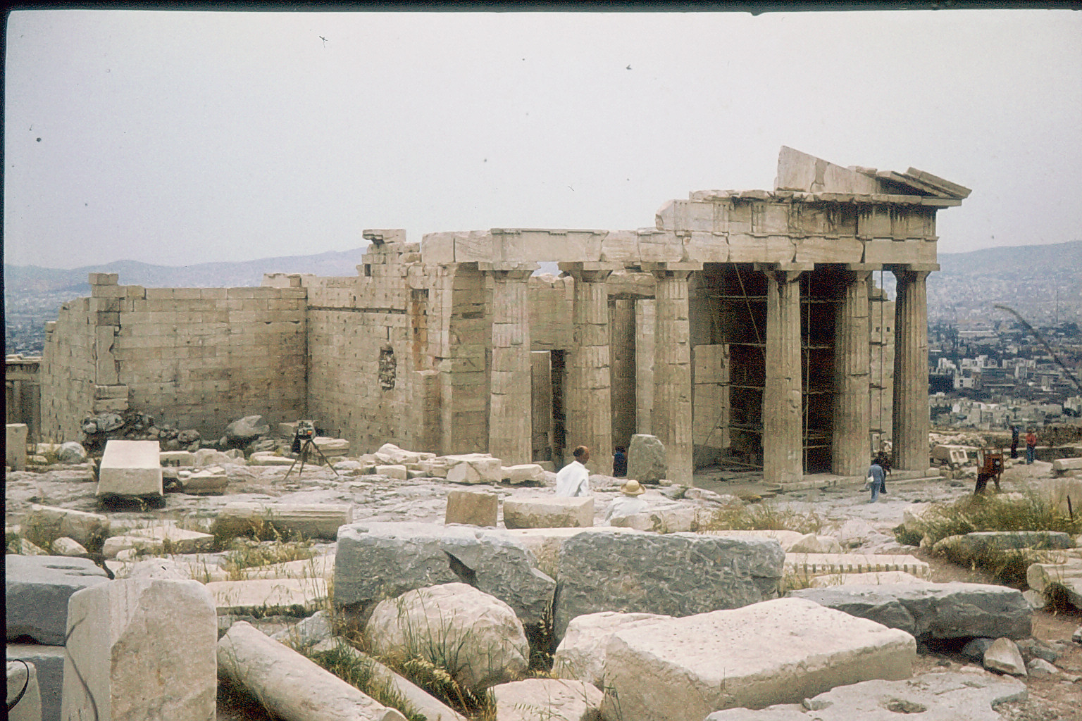 Auf der Akropolis