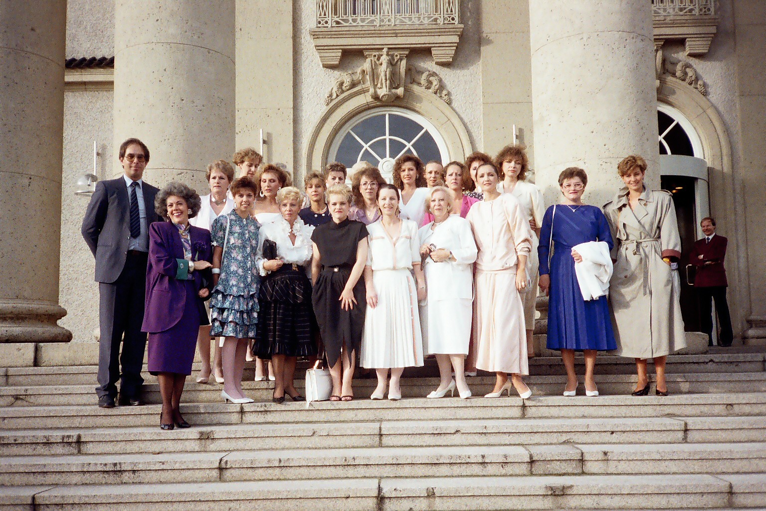 Seminarteilnehmer aus Kanada in Aachen 1988