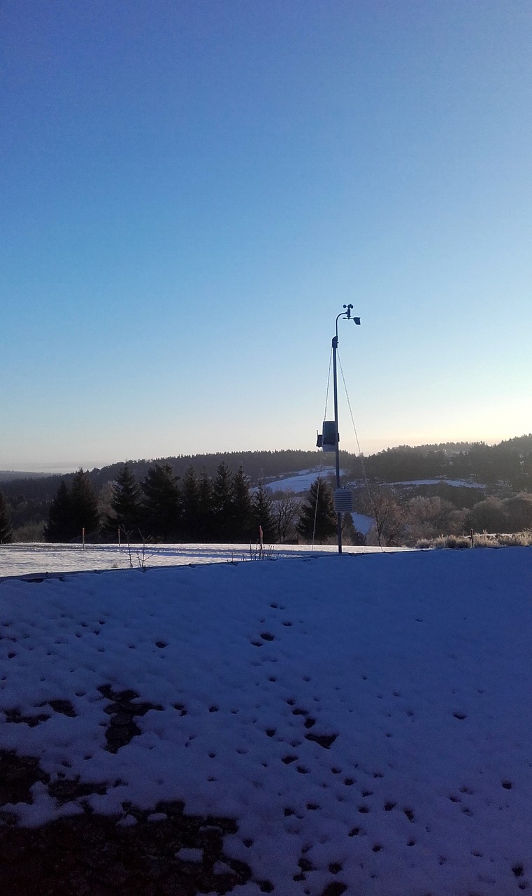 Hiver wmr300 à Recoules de Fumas situé à 1040m