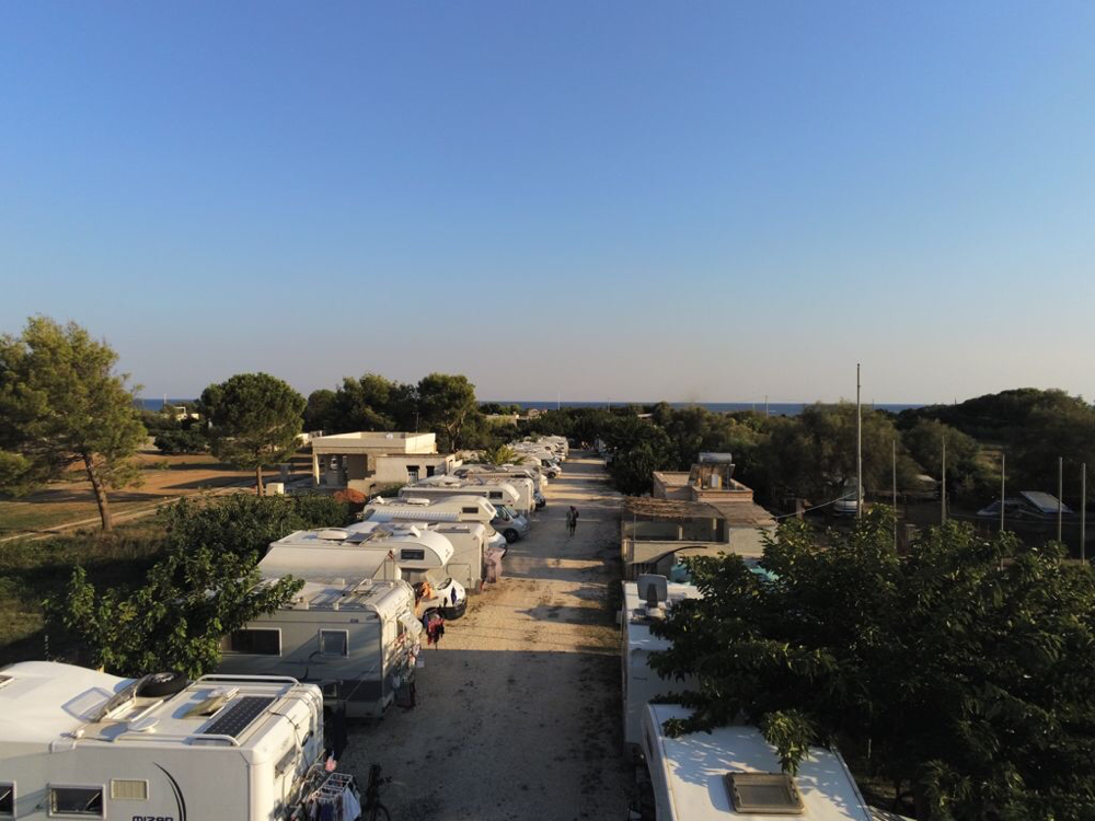 Sosta Camper Mary Giù Salento
