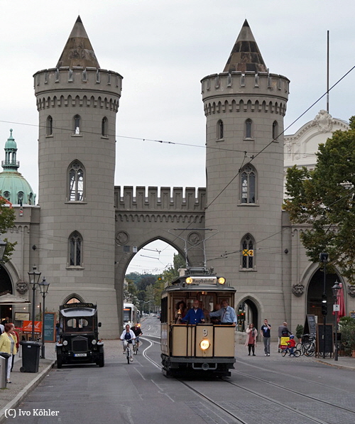 Lindner Wagen am Nauener Tor in Potsdam