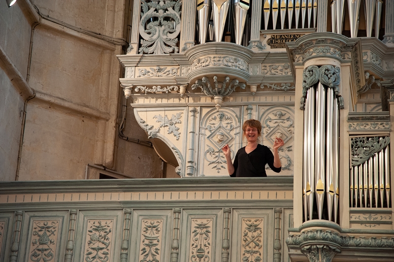 Anne-Marie est au grand orgue
