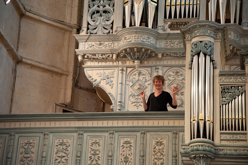 Anne-Marie est au grand orgue