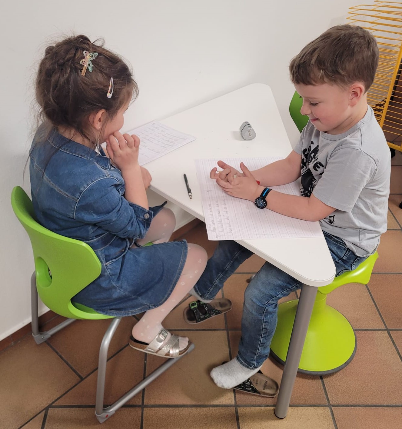 Freiarbeit in der 2. Klasse