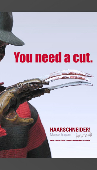 Werbeplakat – HAARSCHNEIDER!, Dortmund