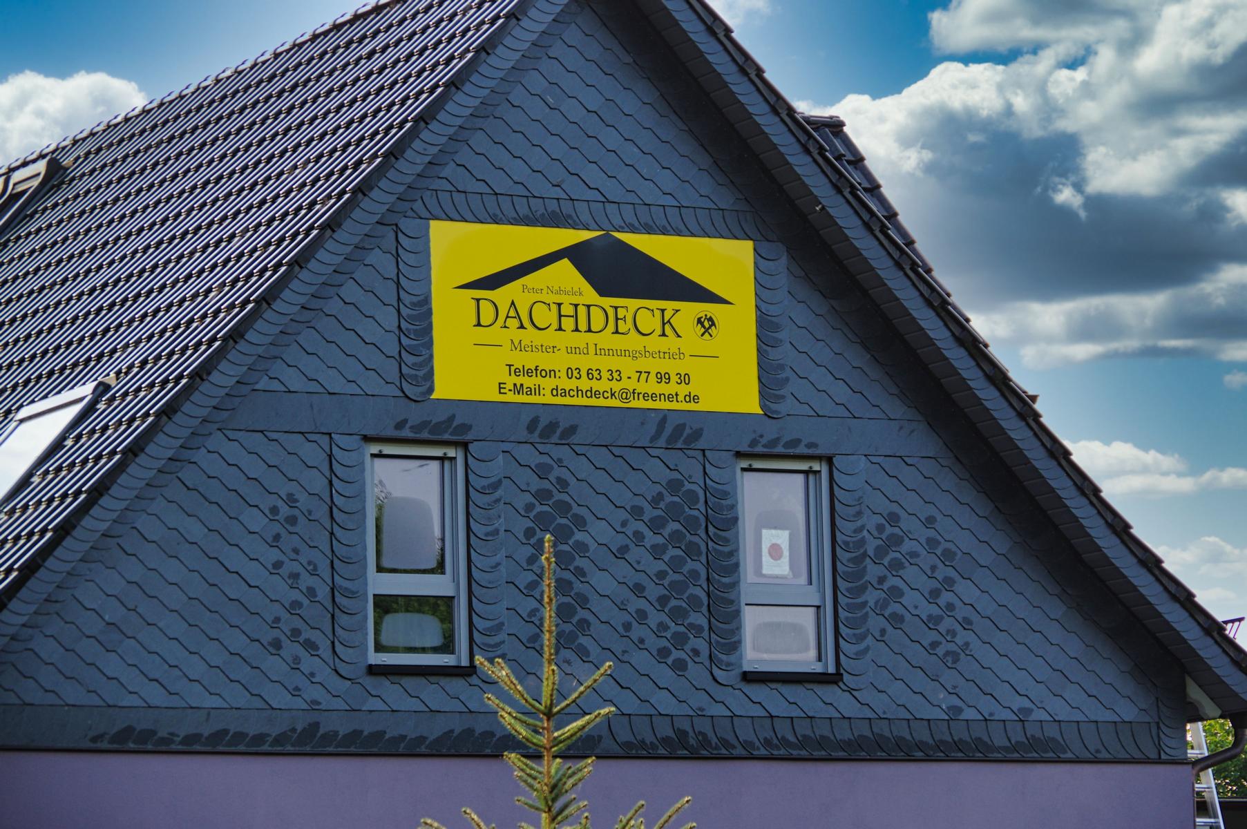 Giebelverschieferung Dachdeck-Nordhausen