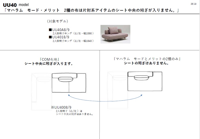 カリモク家具　ZU40　UU40