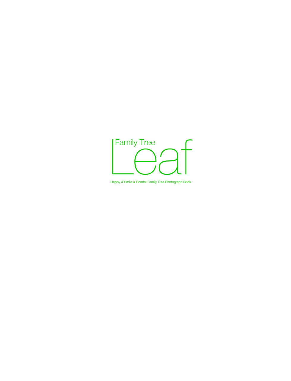 leaf ホームページ 3f photo studio の家族写真 family tree