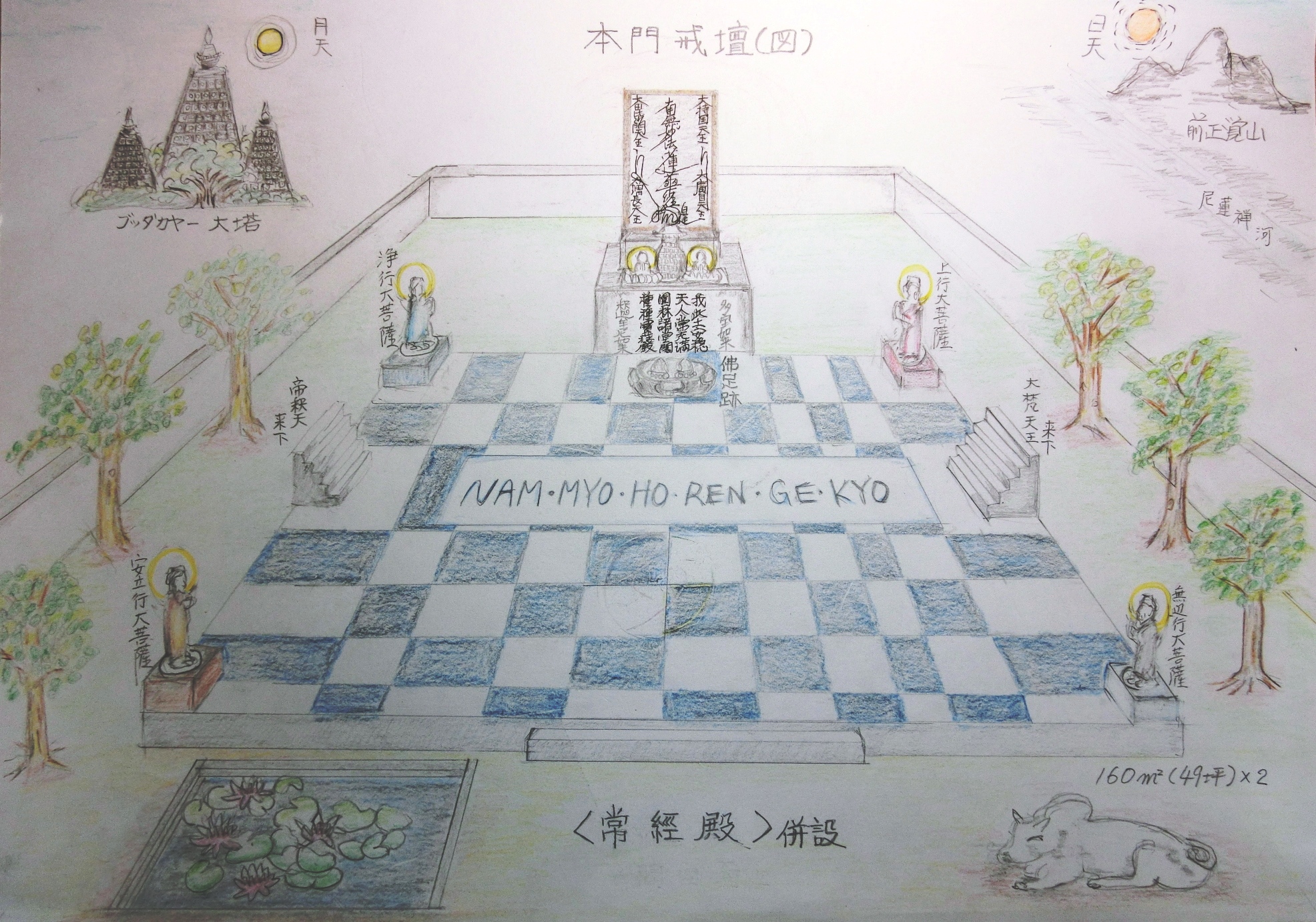 本門の戒壇（設計図）