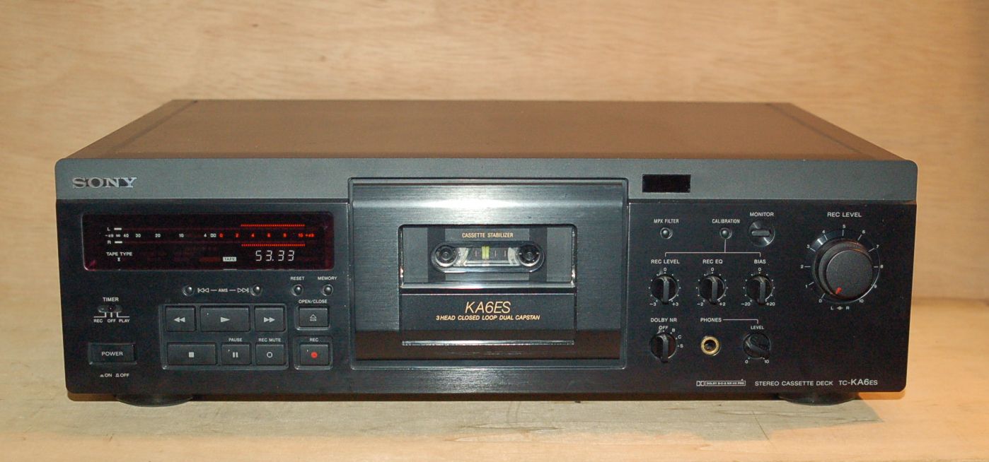 Lecteur de cassettes SONY TCKA6ES hifireps jimdo page!