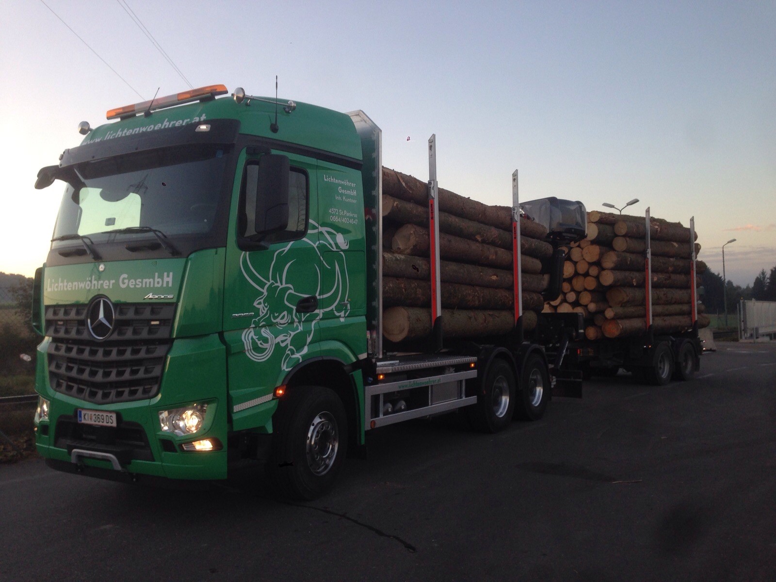 Lichtenwöhrer Holztransporte im Wandel der Zeit