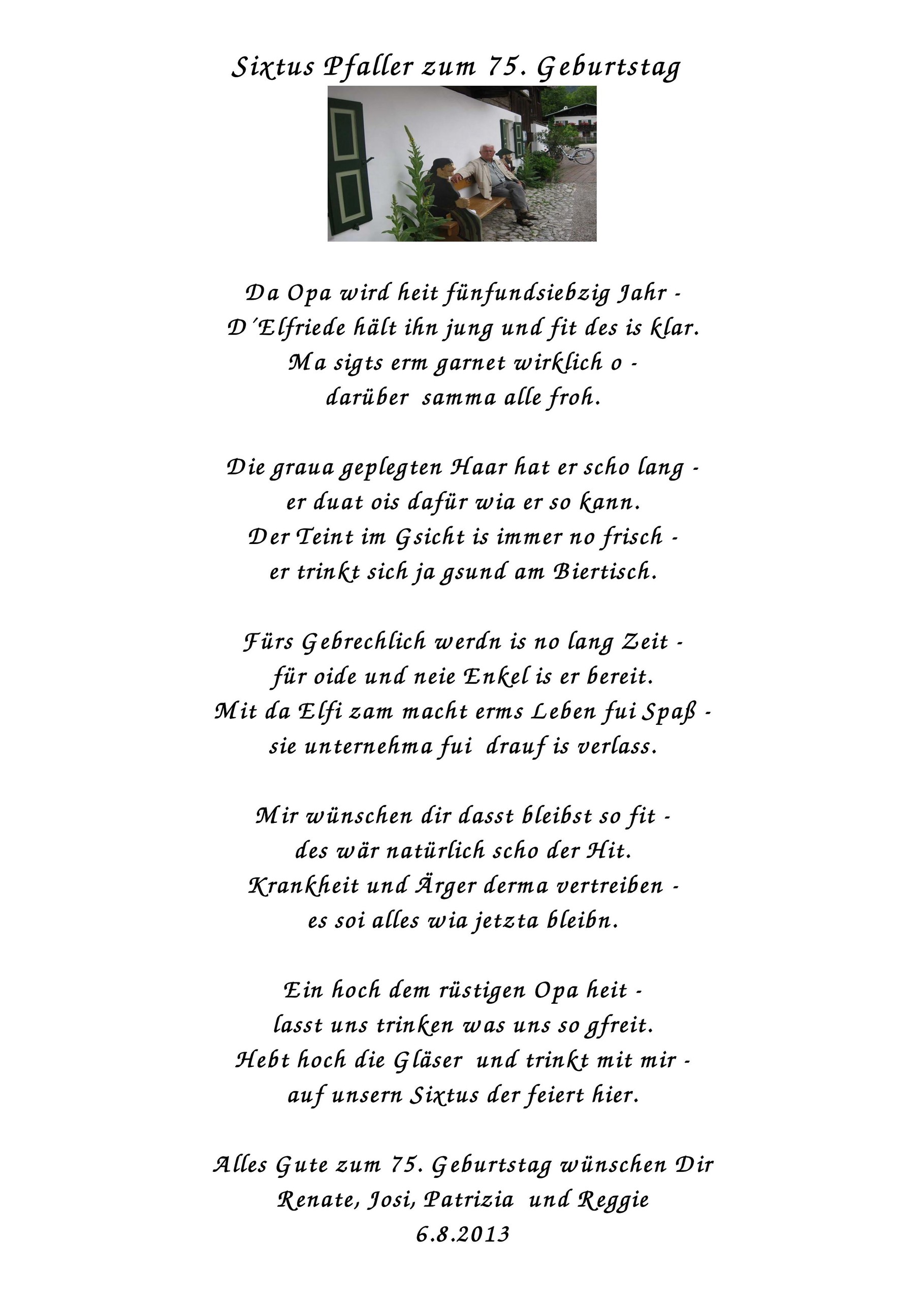 Lustige Geburtstagsspruche Zum 80 Gluckwunsche Versschmiede