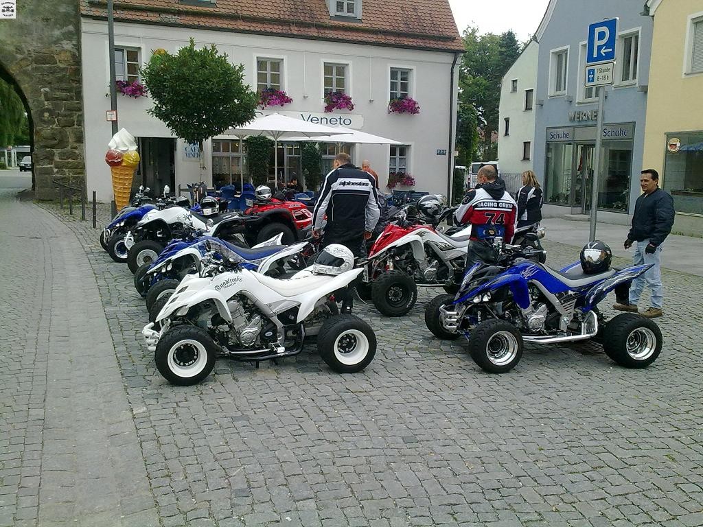Unsere Quad´s die Blinken