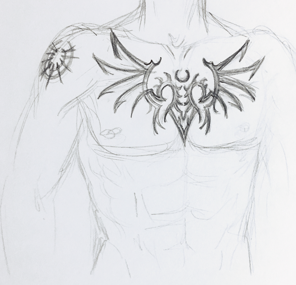 Chest Tattoo