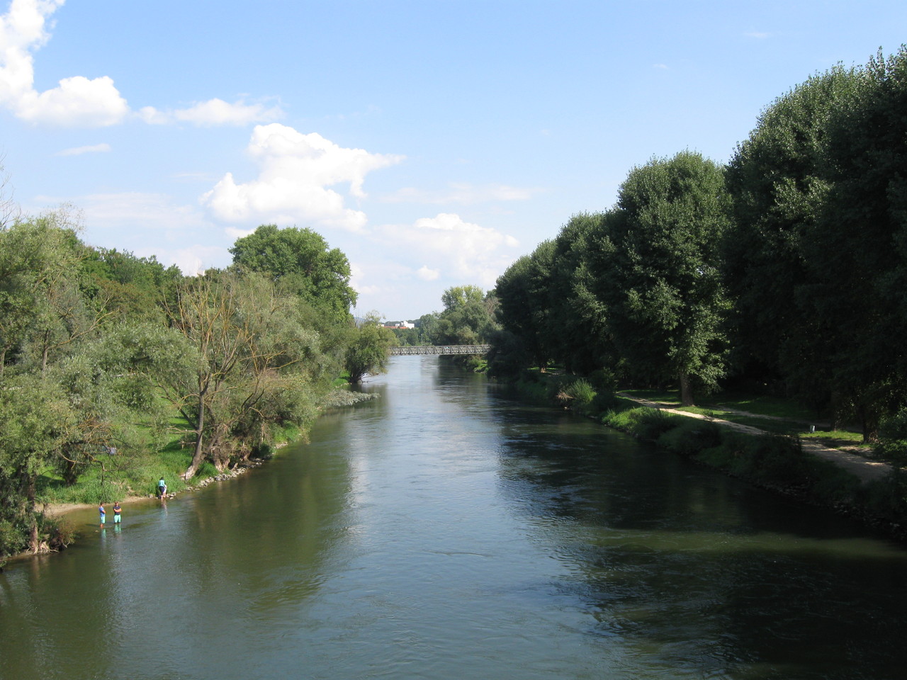 Seitenarm der Donau