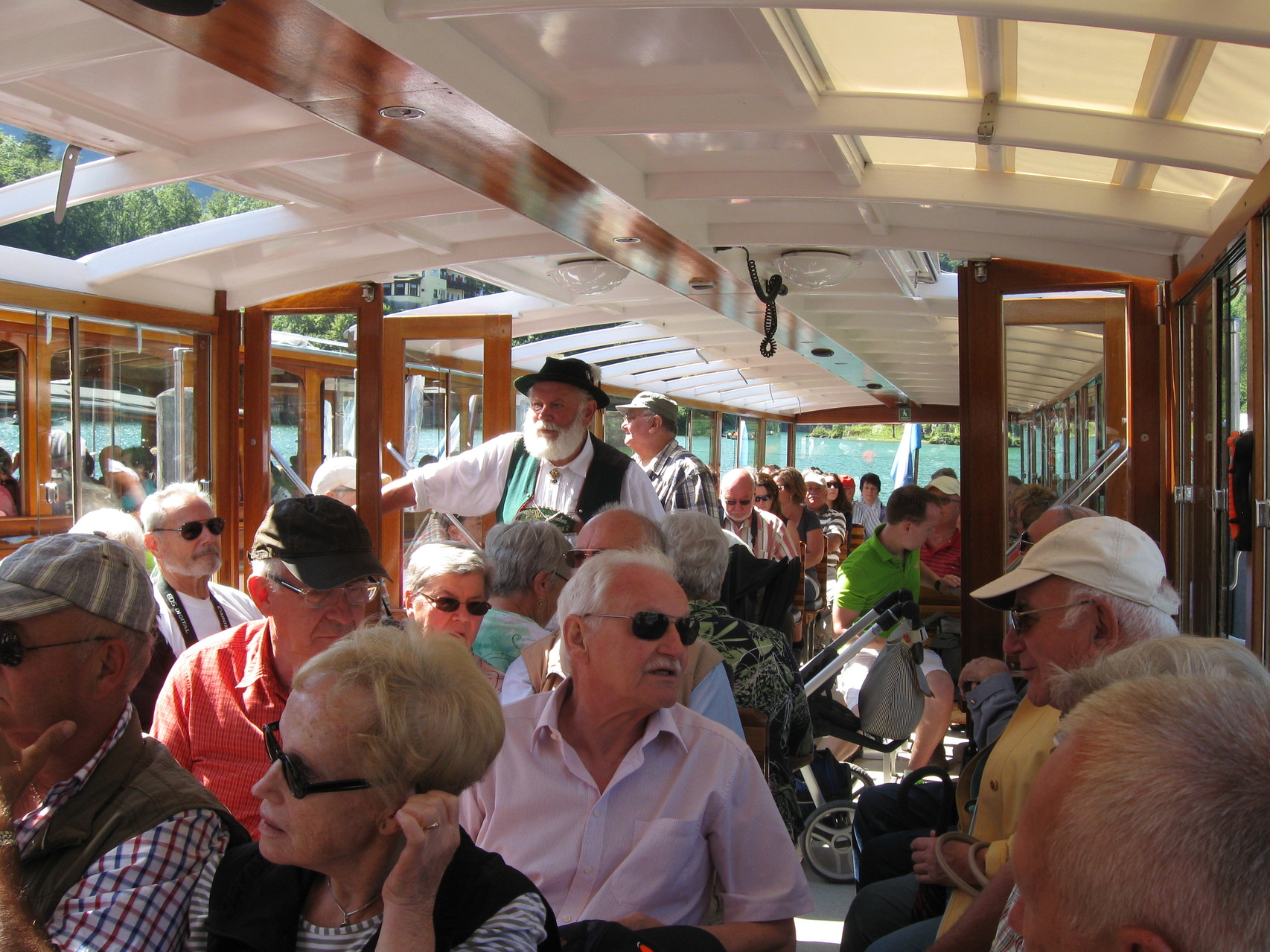 Im Elektroboot auf dem Königssee