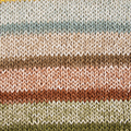 The Vegan Bag Colors 104 - Ocre-Marron-Bleu d'eau