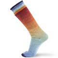 Degradé Symmetric Socks & More 80 - Bleu-Ocre-Grenat