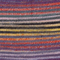 Azteca Fine Socks 43 - Noir-Orange-Rosé