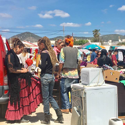 Ibiza Trödelmarkt in Sant Jordi