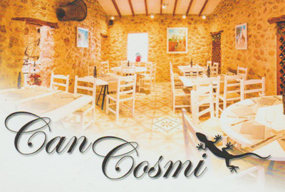 Can Cosmi Bar Restaurant in Santa Eulalia