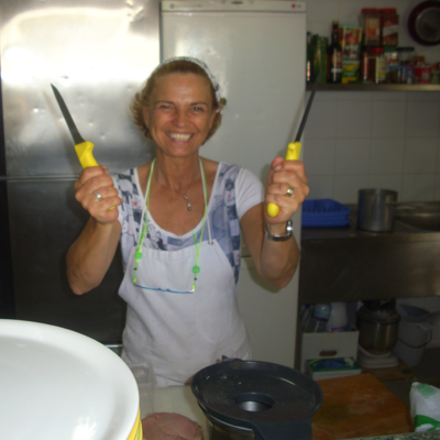 Mamma Mery in der Küche