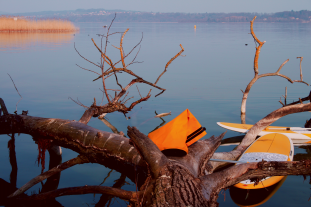 SUP Tour mit Pause auf der idyllischen St. Petersinsel