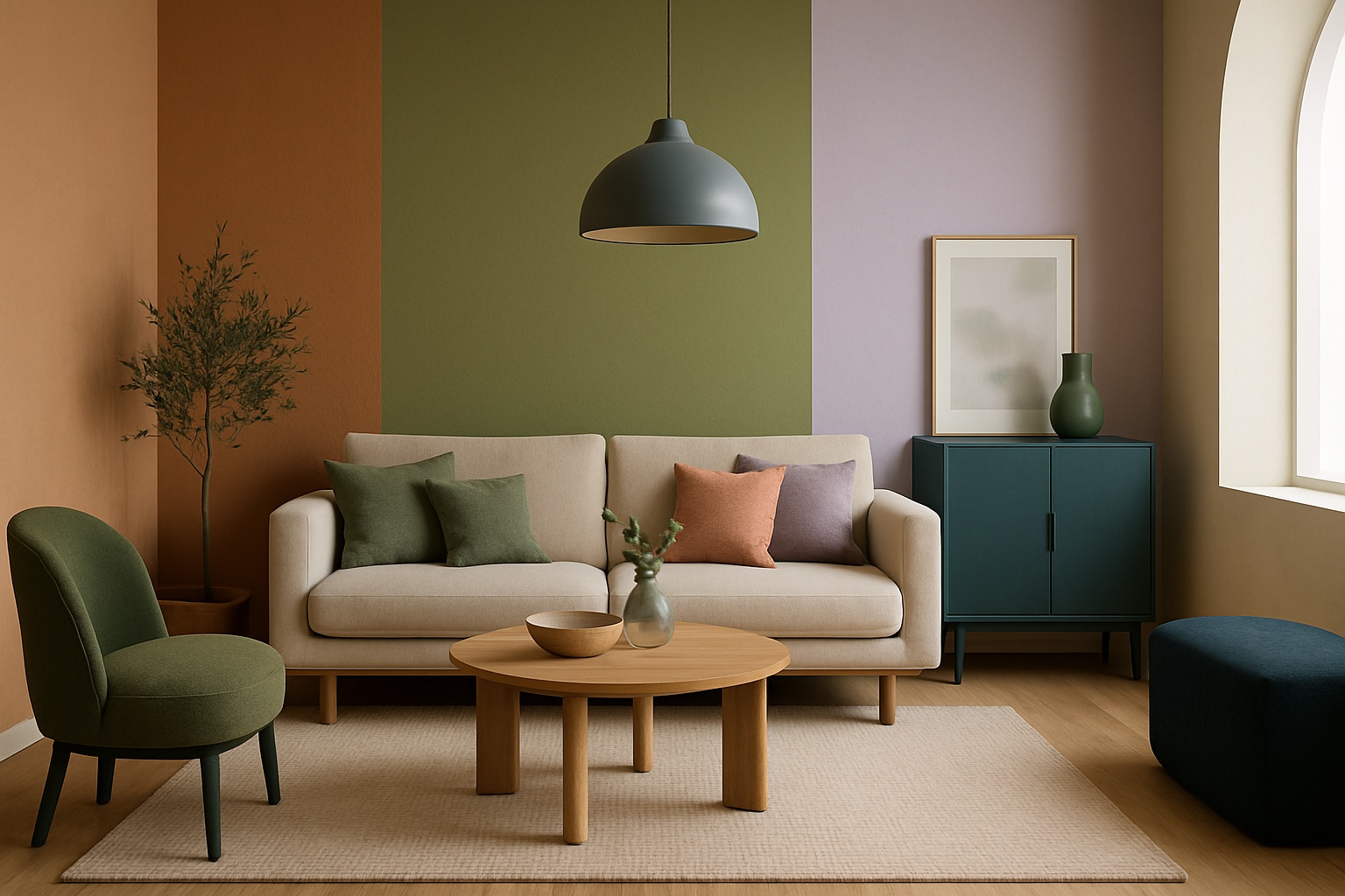 Farbtrends 2025: Harmonisch, modern und naturverbunden