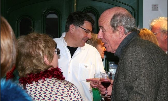 Blackbird authors Susie Kelly and Tim Salmon (photo c. Catherine Hurley)