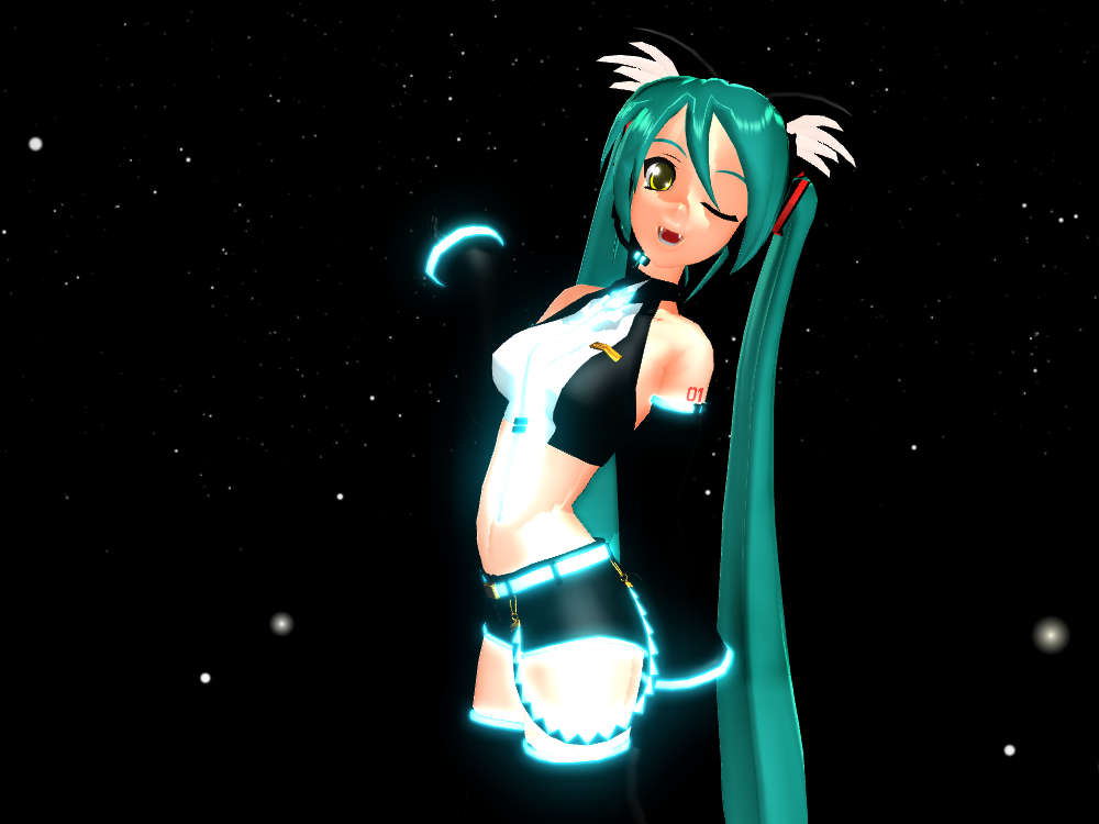 粉雪が舞う夜-night witch powdery snow dances-