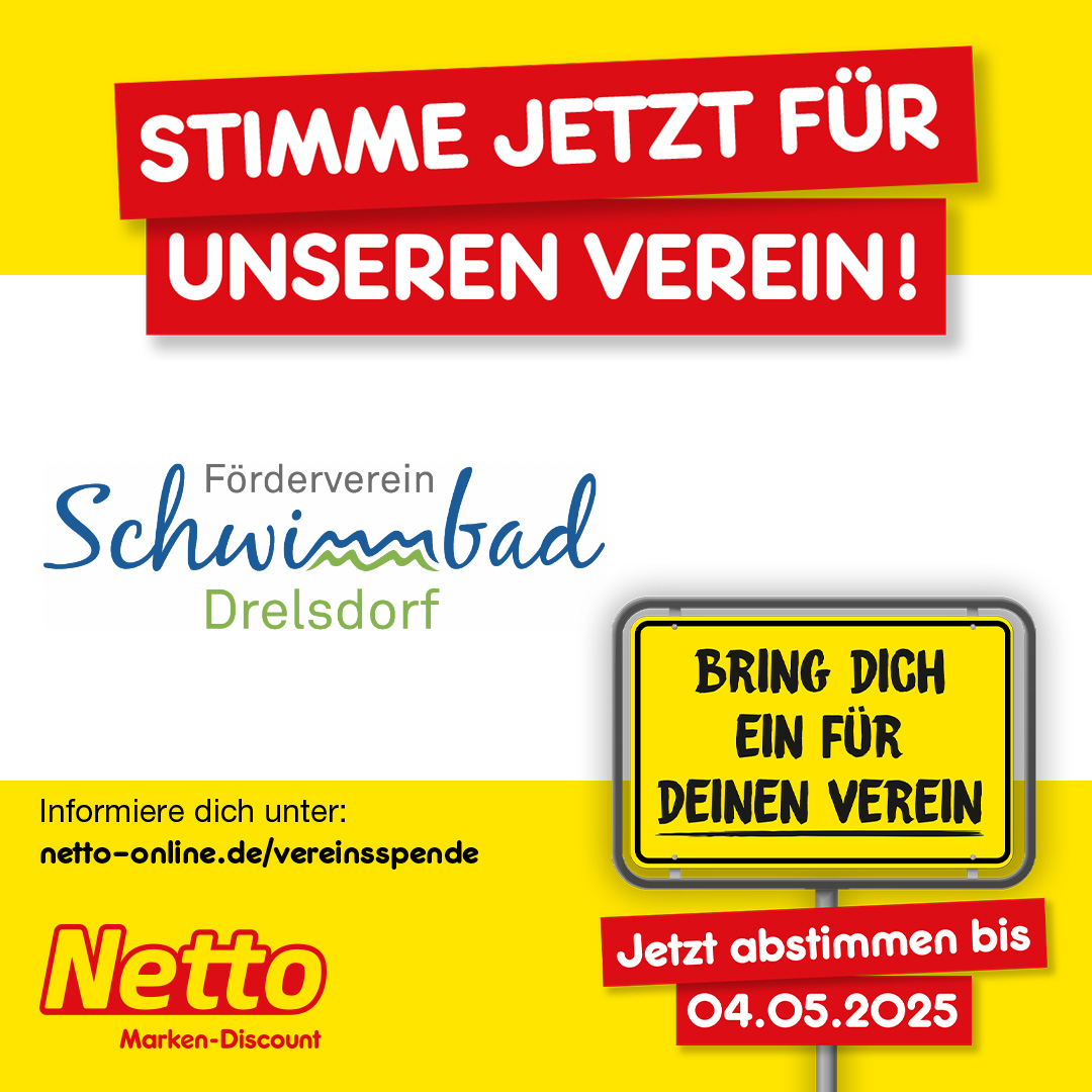 Netto Vereinsspende - jetzt abstimmen