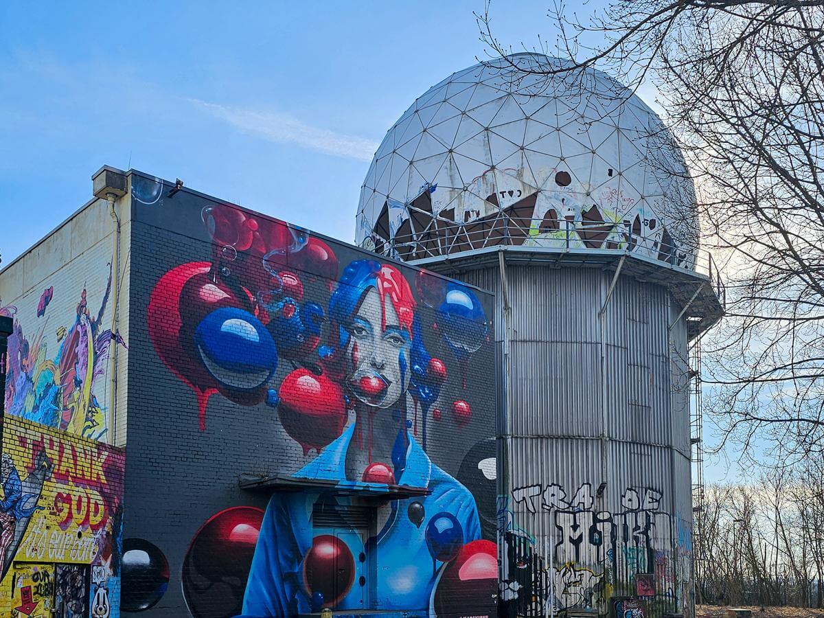 Teufelsberg in Berlin - Lost place mit Aussicht