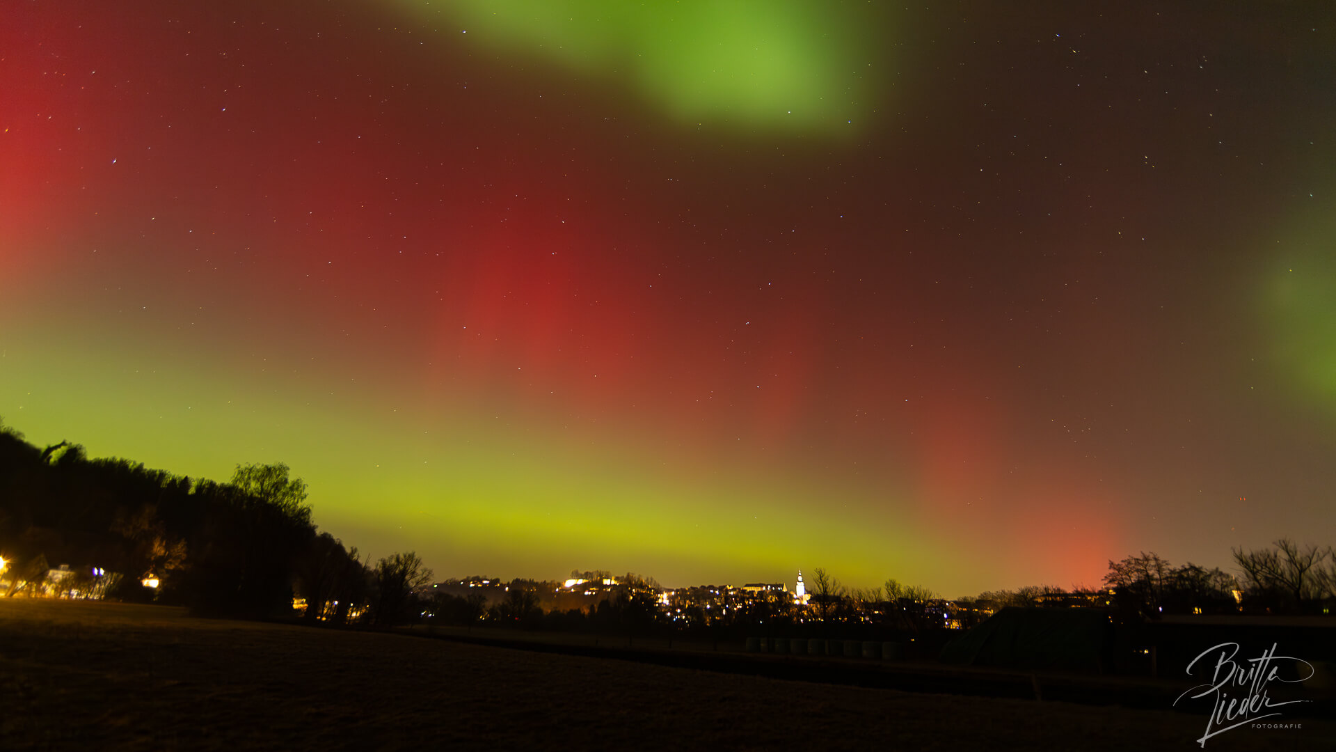 Polarlichter über Deutschland - ein seltenes Himmelsspektakel im Januar 2026